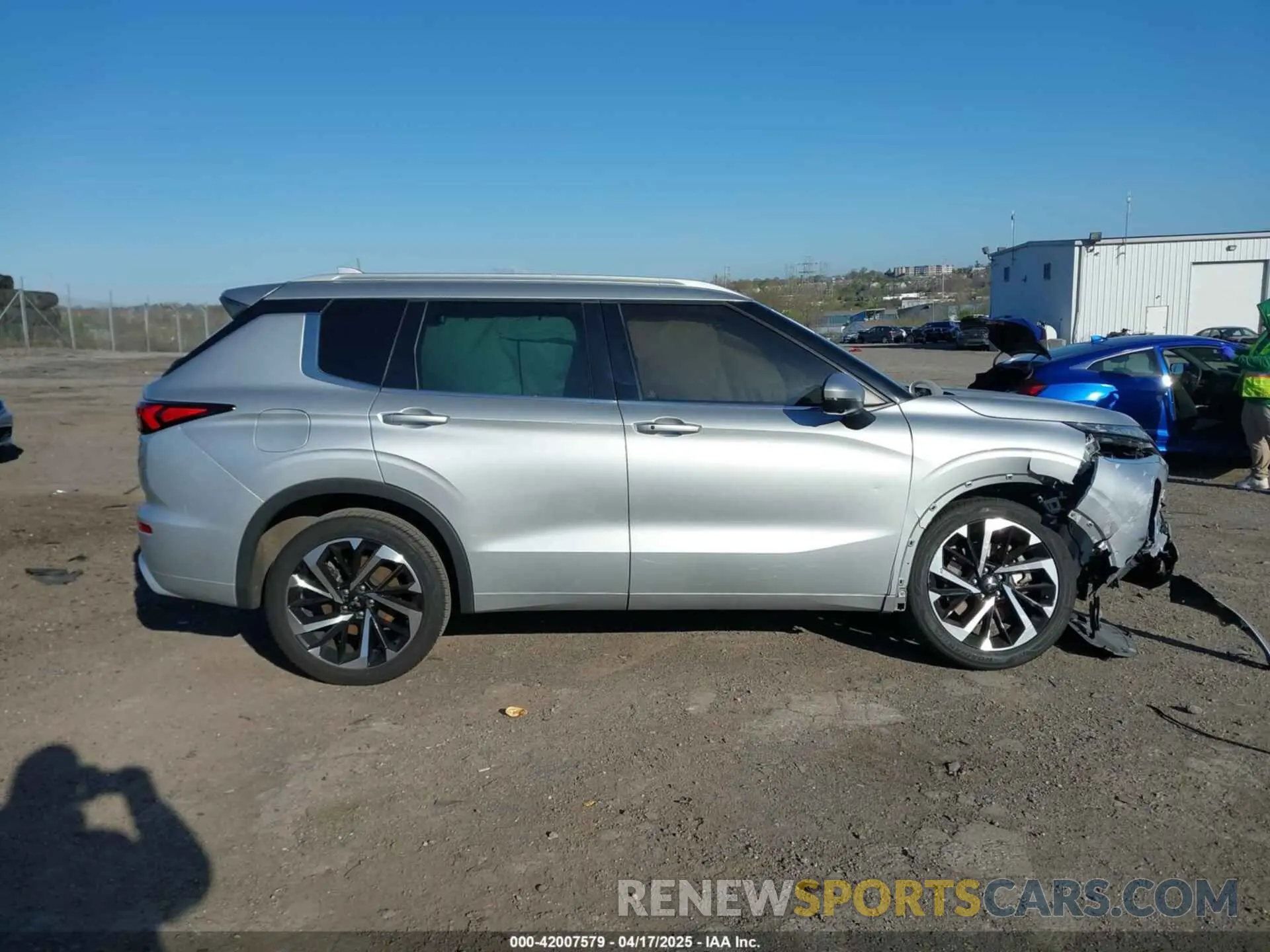 12 fotografías del automóvil dañado JA4J4VA8XNZ073061 MITSUBISHI OUTLANDER 2022