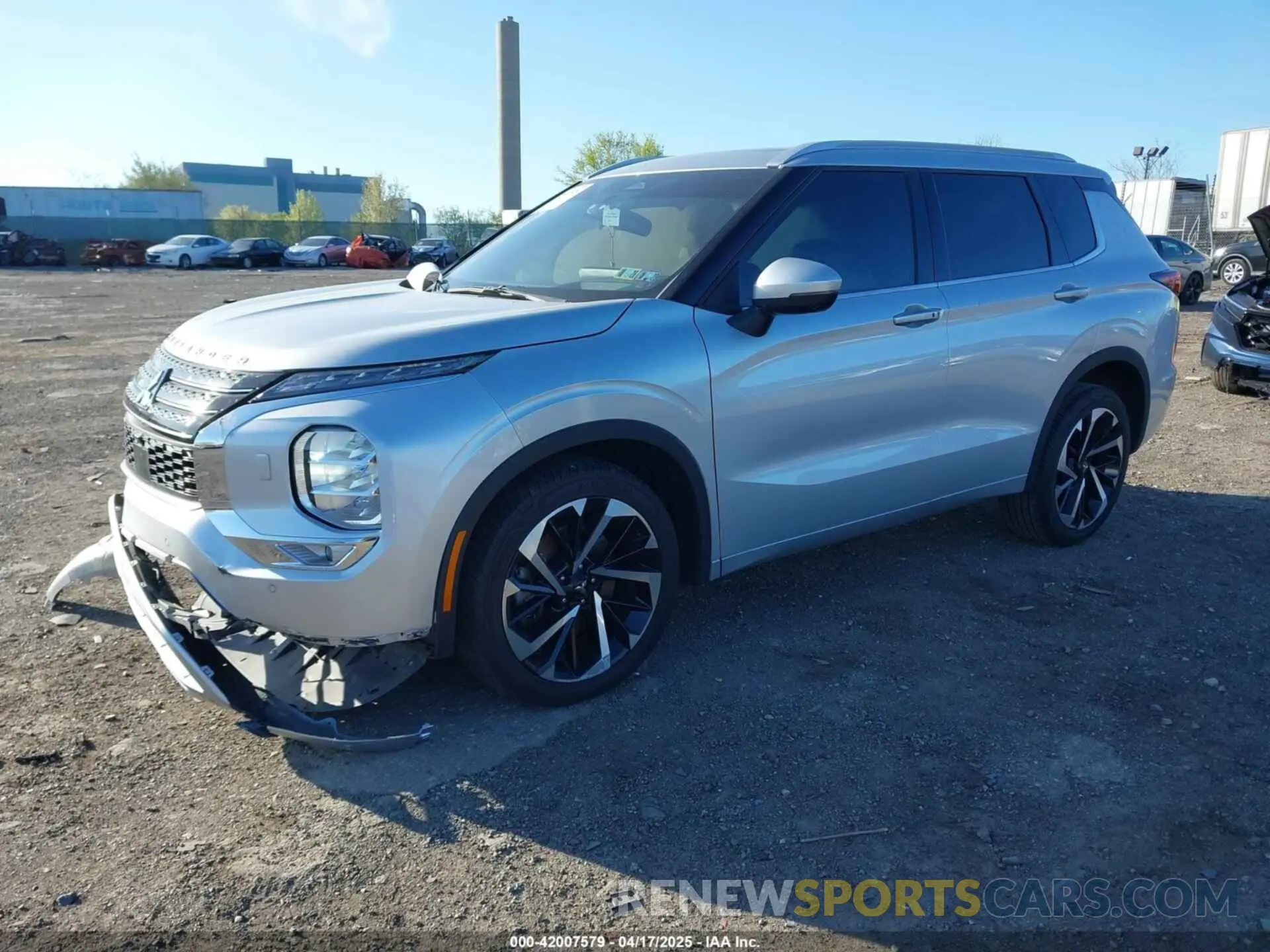 2 fotografías del automóvil dañado JA4J4VA8XNZ073061 MITSUBISHI OUTLANDER 2022