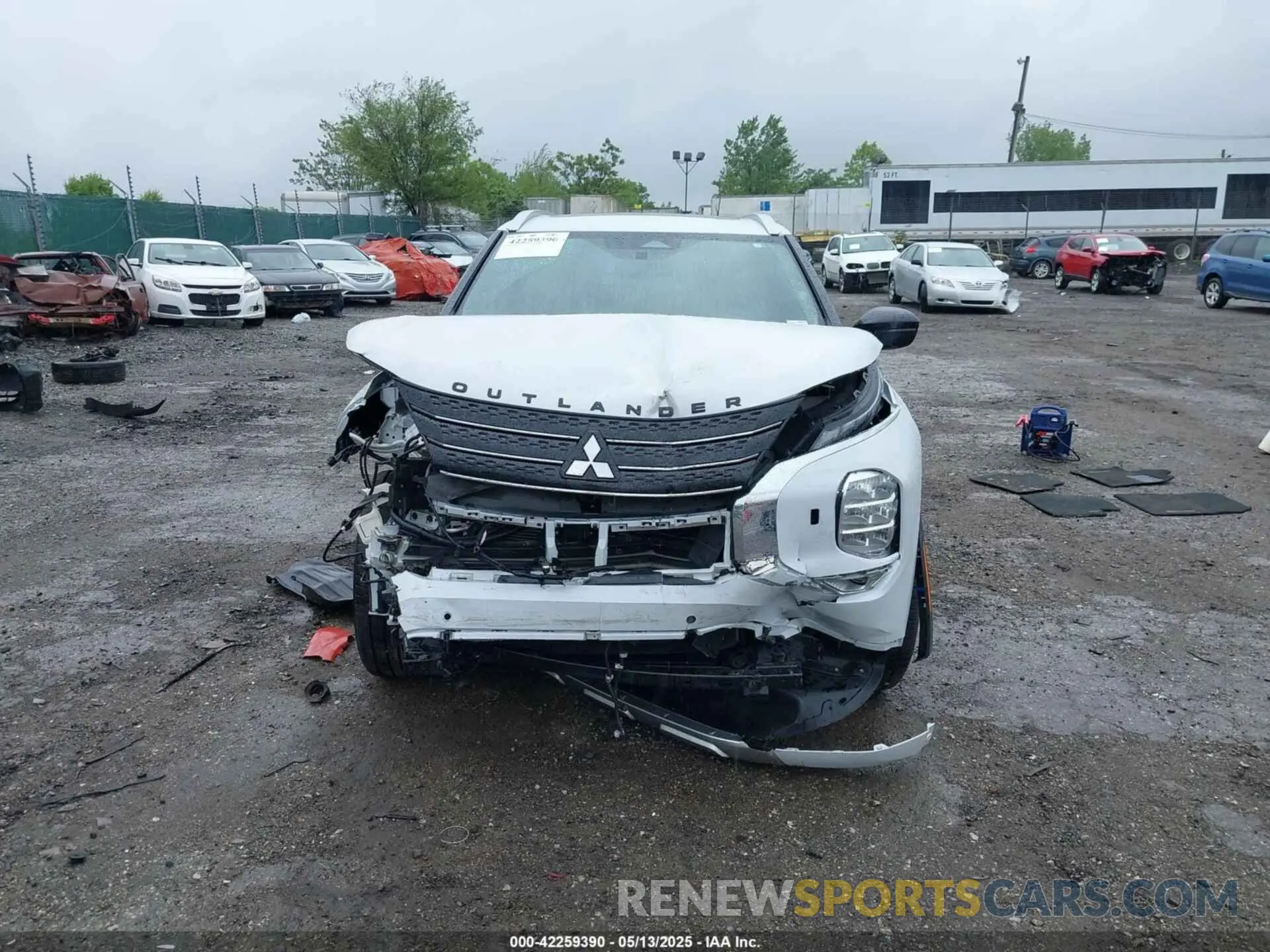 13 fotografías del automóvil dañado JA4J4VA8XNZ089356 MITSUBISHI OUTLANDER 2022