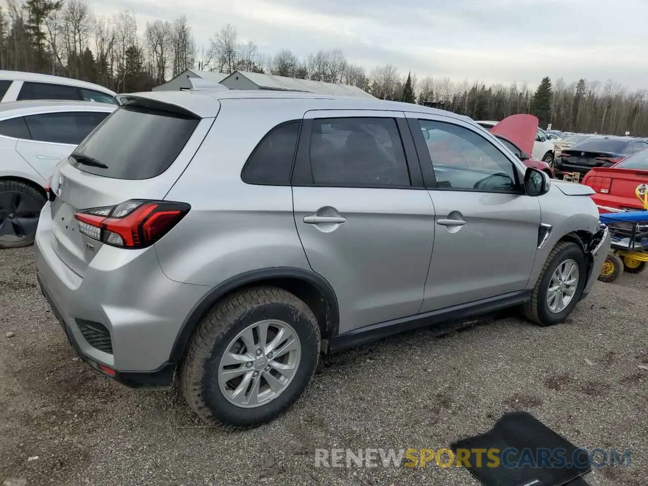 3 fotografías del automóvil dañado JA4AJVAW8PU606645 MITSUBISHI OUTLANDER 2023