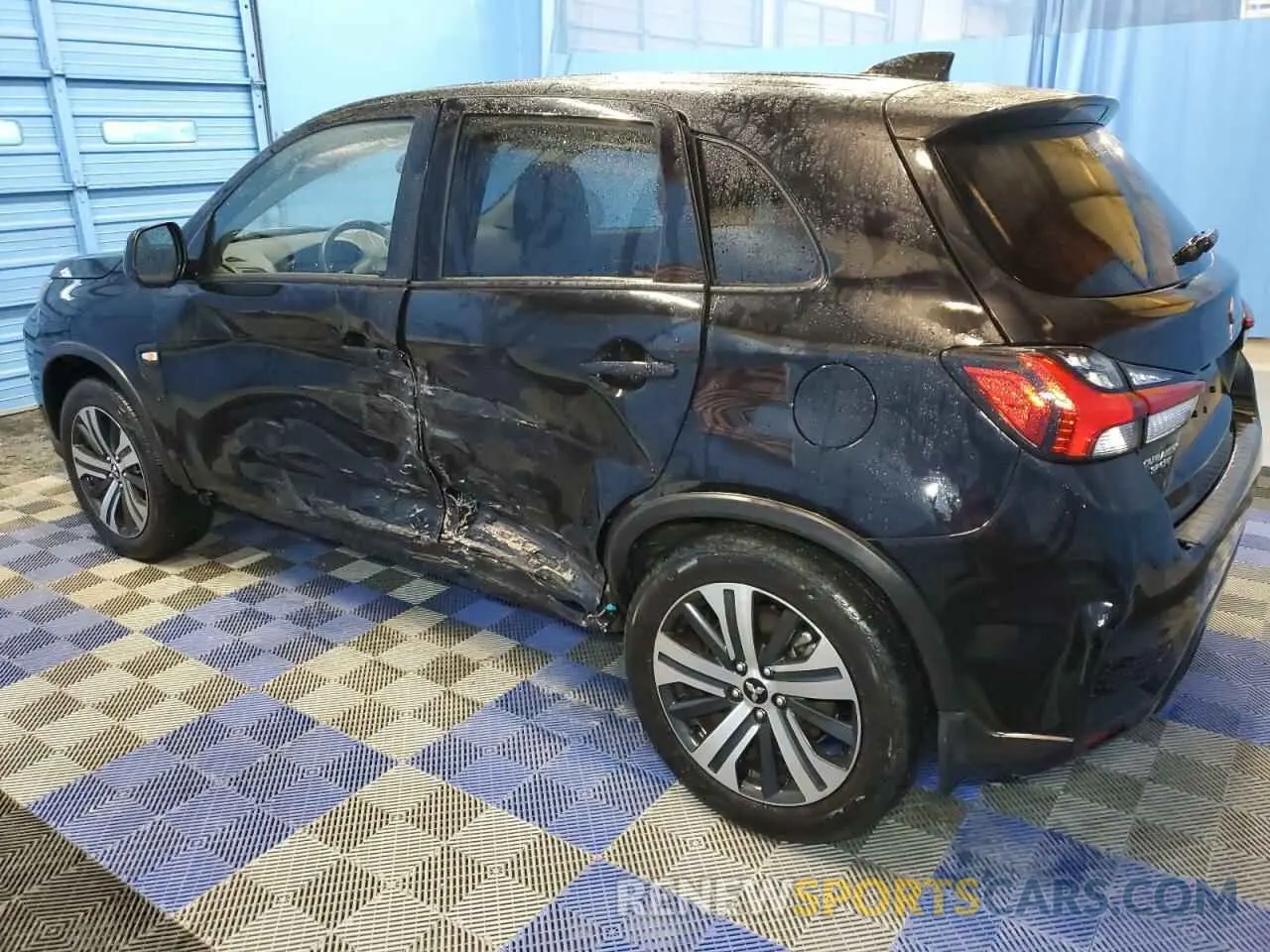 2 fotografías del automóvil dañado JA4ARUAU1PU006017 MITSUBISHI OUTLANDER 2023