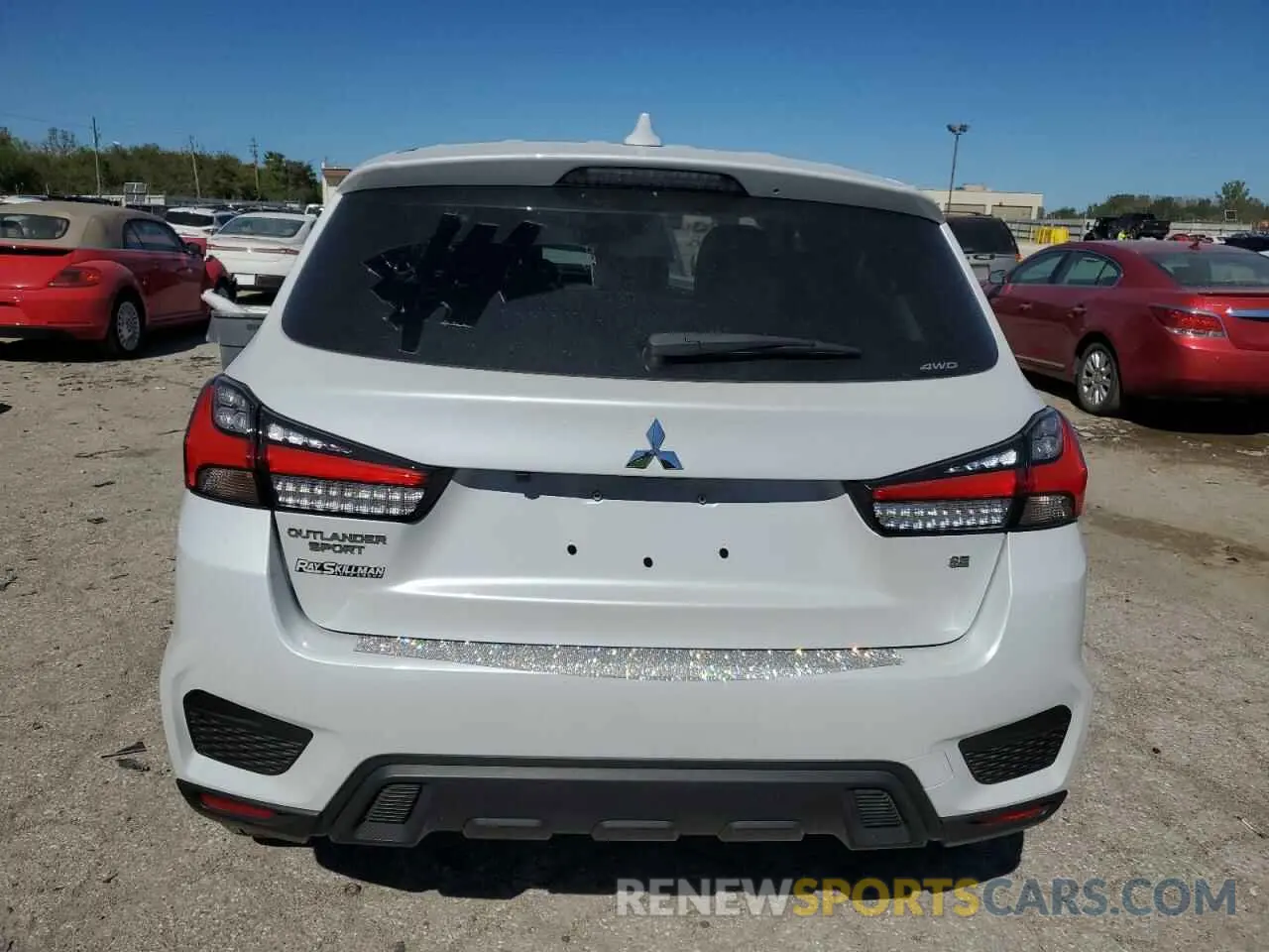 6 fotografías del automóvil dañado JA4ARUAU2PU006981 MITSUBISHI OUTLANDER 2023