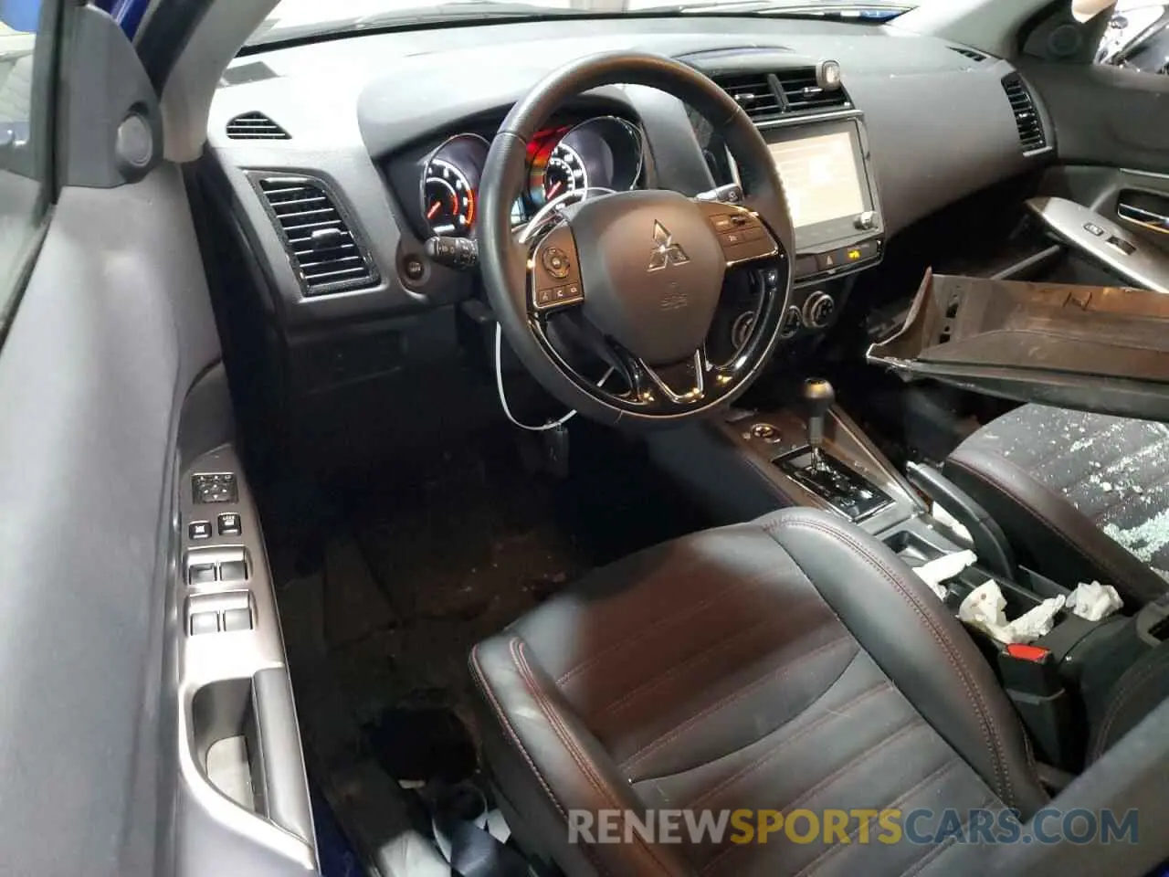 8 fotografías del automóvil dañado JA4ARUAU3PU009436 MITSUBISHI OUTLANDER 2023
