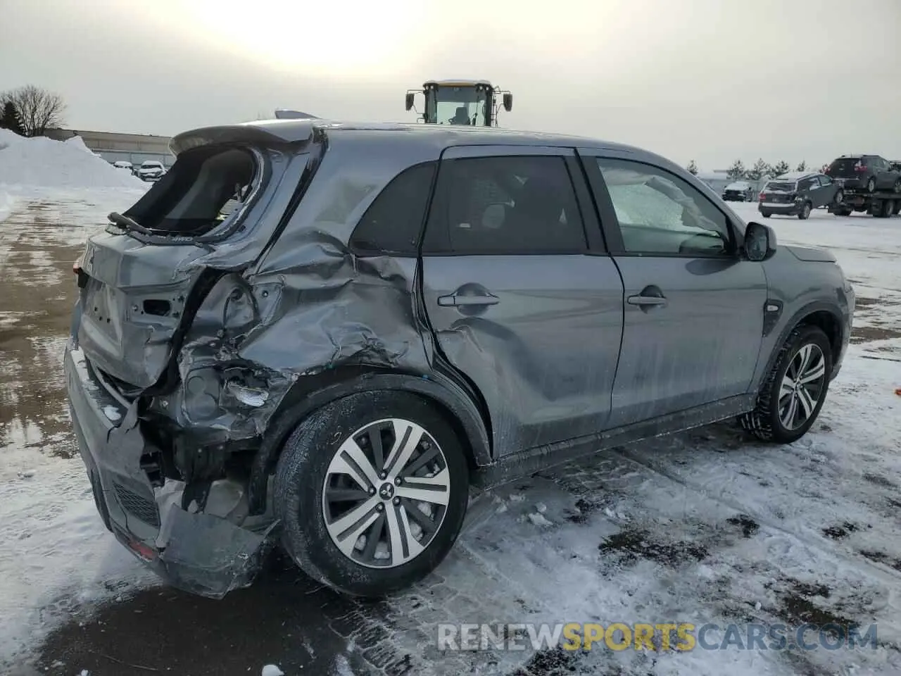 3 fotografías del automóvil dañado JA4ARUAU4PU008571 MITSUBISHI OUTLANDER 2023