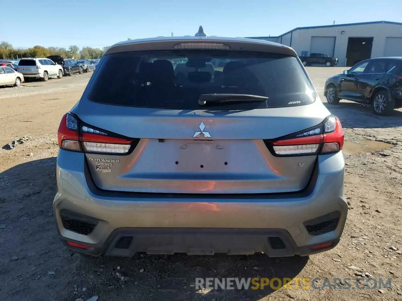 6 fotografías del automóvil dañado JA4ARUAU6PU002397 MITSUBISHI OUTLANDER 2023