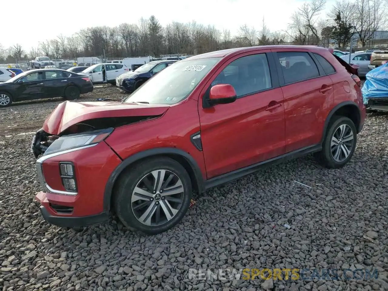 1 fotografías del automóvil dañado JA4ARUAU9PU008954 MITSUBISHI OUTLANDER 2023
