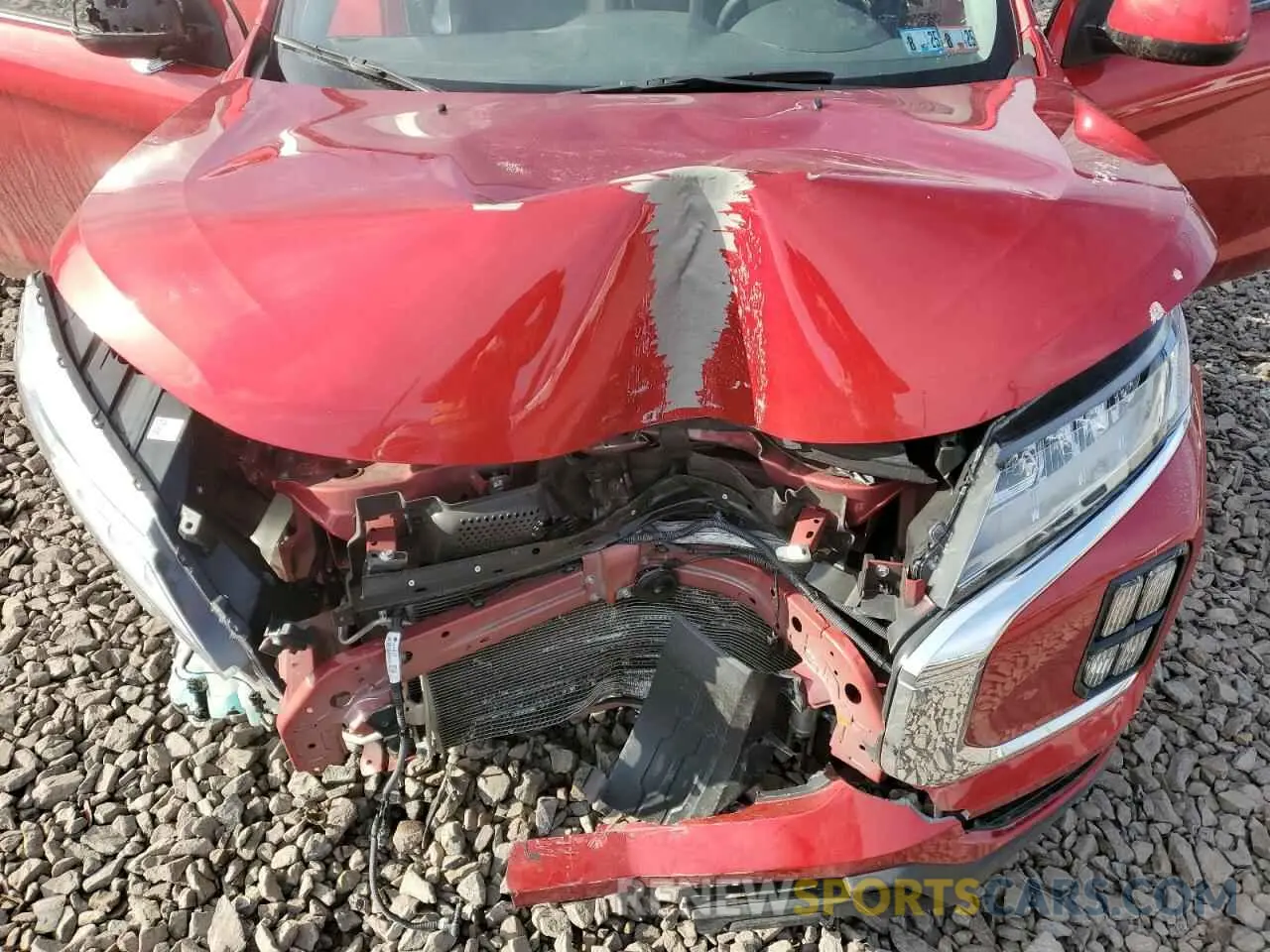 13 fotografías del automóvil dañado JA4ARUAU9PU008954 MITSUBISHI OUTLANDER 2023