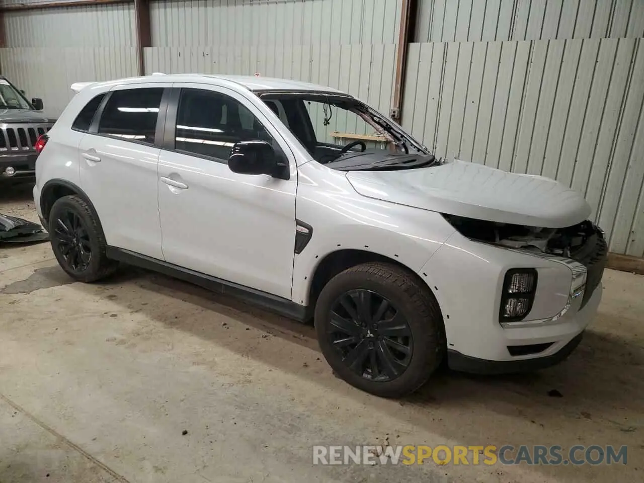 4 fotografías del automóvil dañado JA4ARUAU9PU013555 MITSUBISHI OUTLANDER 2023