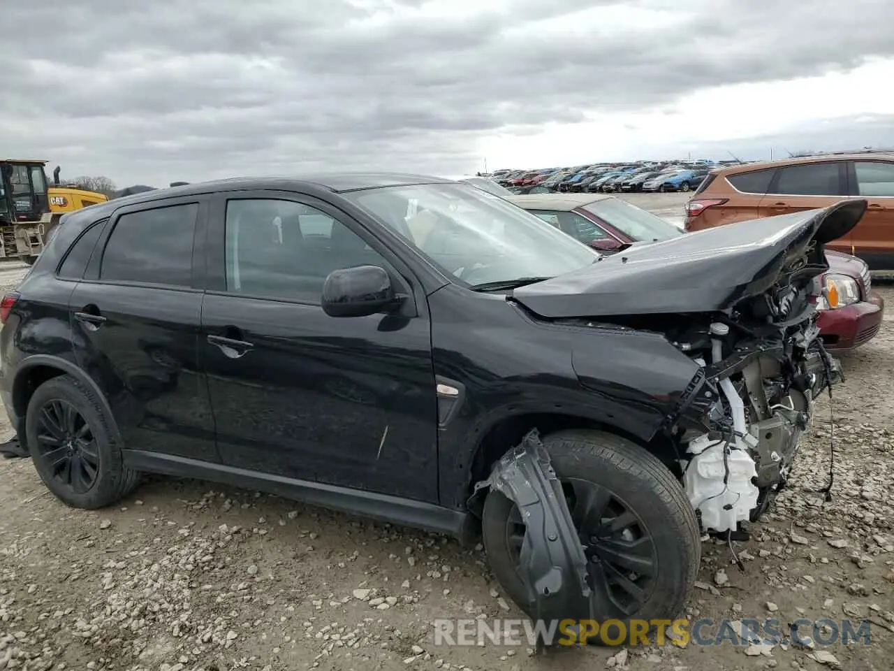 4 fotografías del automóvil dañado JA4ARUAU9PU014513 MITSUBISHI OUTLANDER 2023