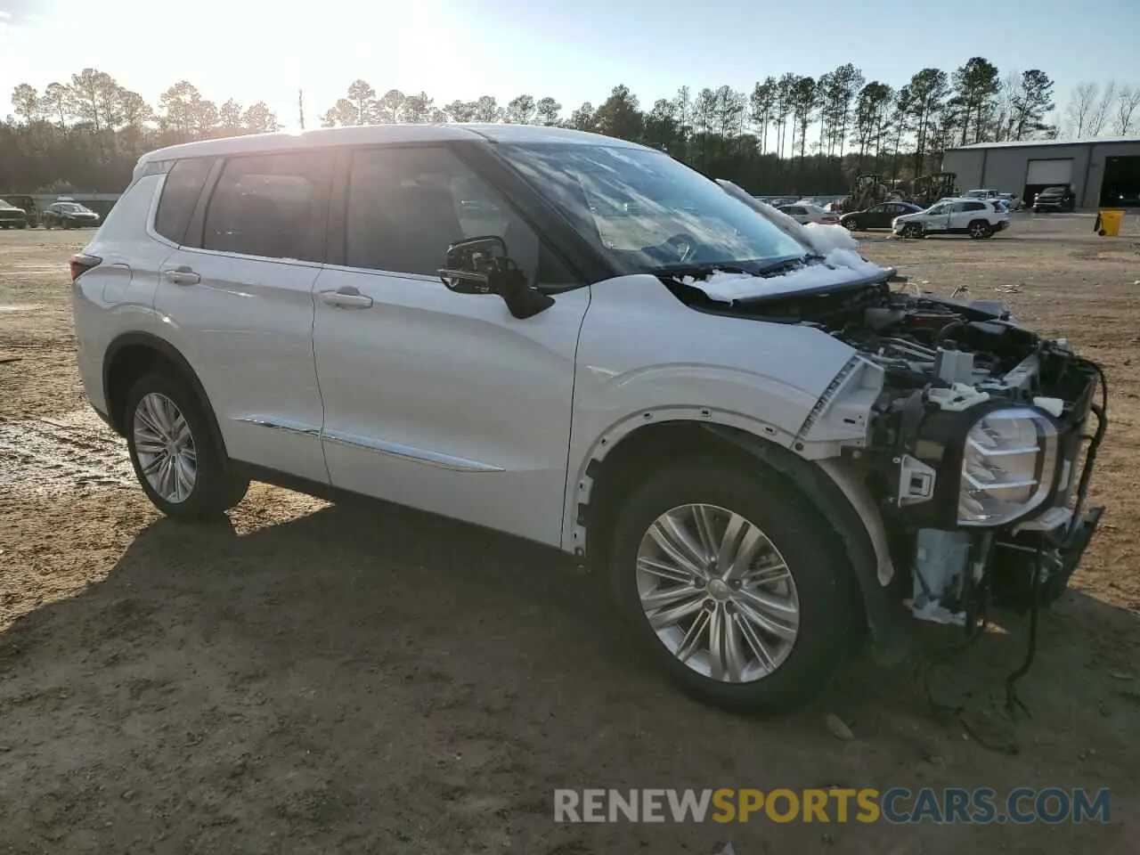 4 fotografías del automóvil dañado JA4J3TA82PZ010370 MITSUBISHI OUTLANDER 2023