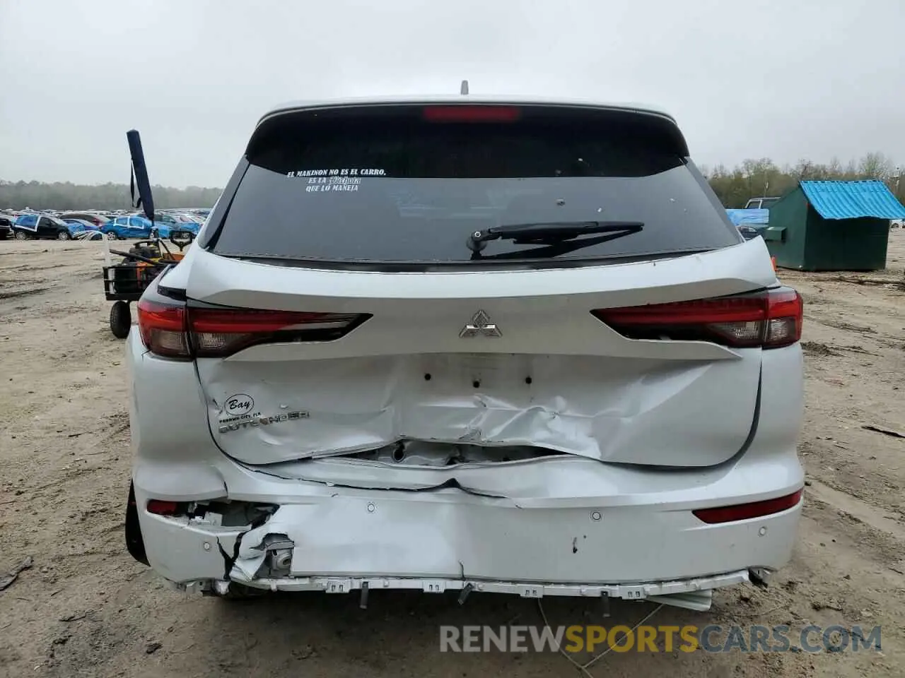 6 fotografías del automóvil dañado JA4J3TA85PZ010816 MITSUBISHI OUTLANDER 2023