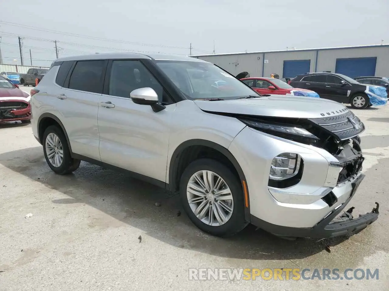 4 fotografías del automóvil dañado JA4J3TA85PZ062124 MITSUBISHI OUTLANDER 2023