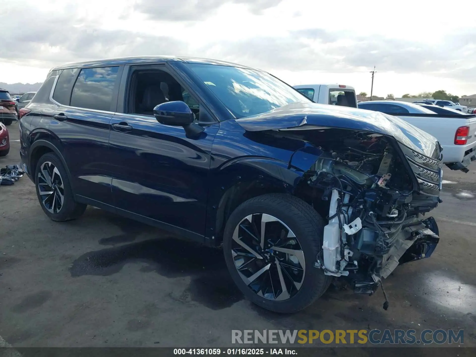 1 fotografías del automóvil dañado JA4J3UA80PZ007487 MITSUBISHI OUTLANDER 2023