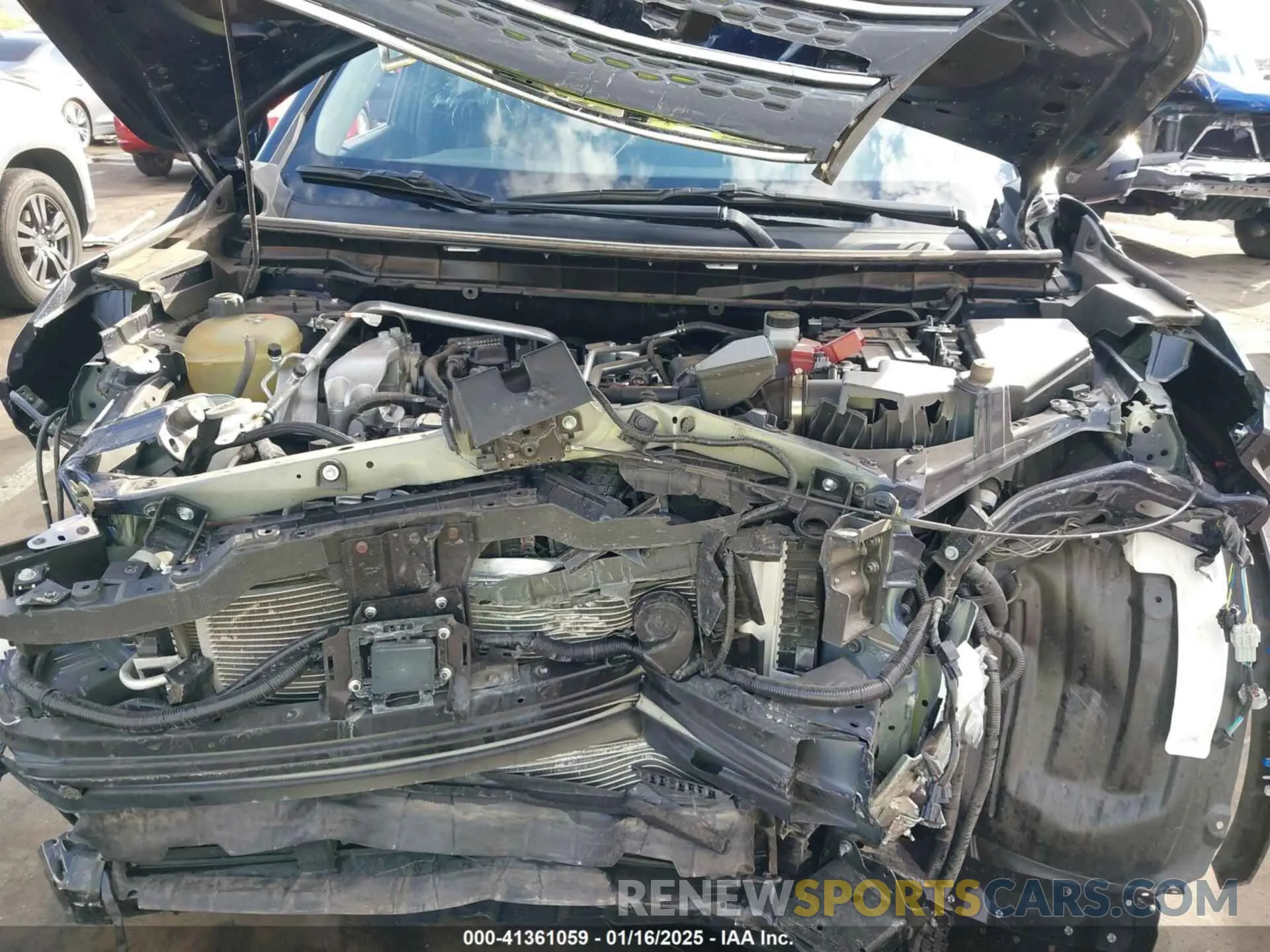 10 fotografías del automóvil dañado JA4J3UA80PZ007487 MITSUBISHI OUTLANDER 2023