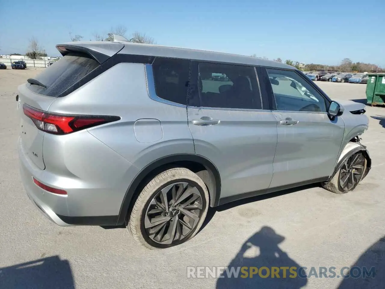 3 fotografías del automóvil dañado JA4J3UA80PZ026735 MITSUBISHI OUTLANDER 2023