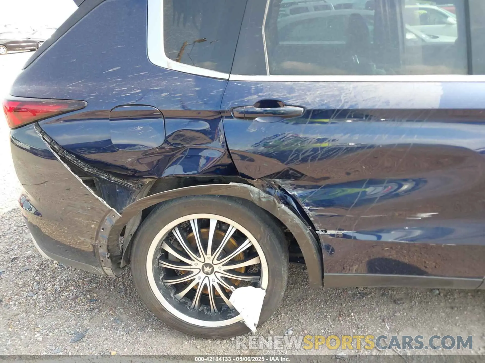 6 fotografías del automóvil dañado JA4J3UA81PZ022614 MITSUBISHI OUTLANDER 2023