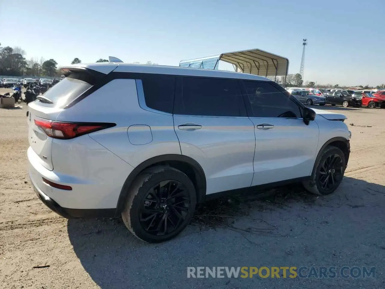 3 fotografías del automóvil dañado JA4J3UA81PZ042409 MITSUBISHI OUTLANDER 2023