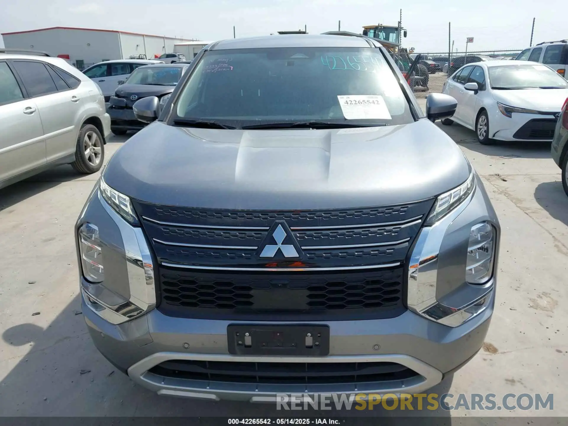 6 fotografías del automóvil dañado JA4J3UA81PZ051319 MITSUBISHI OUTLANDER 2023