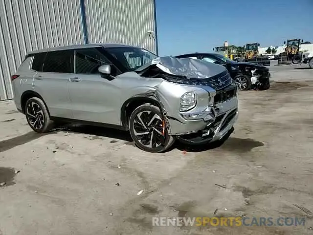 14 fotografías del automóvil dañado JA4J3UA81PZ051725 MITSUBISHI OUTLANDER 2023