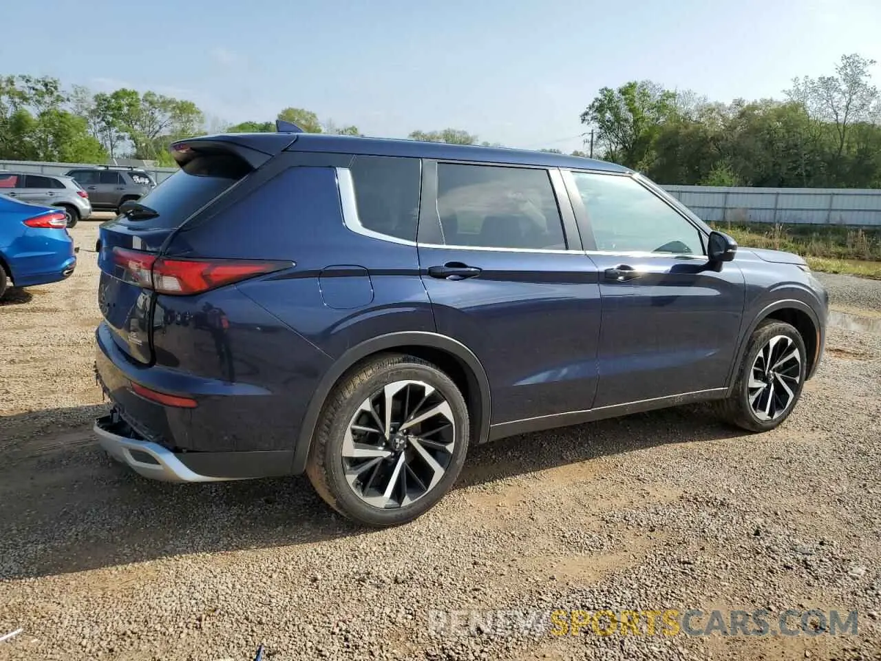 3 fotografías del automóvil dañado JA4J3UA81PZ057508 MITSUBISHI OUTLANDER 2023