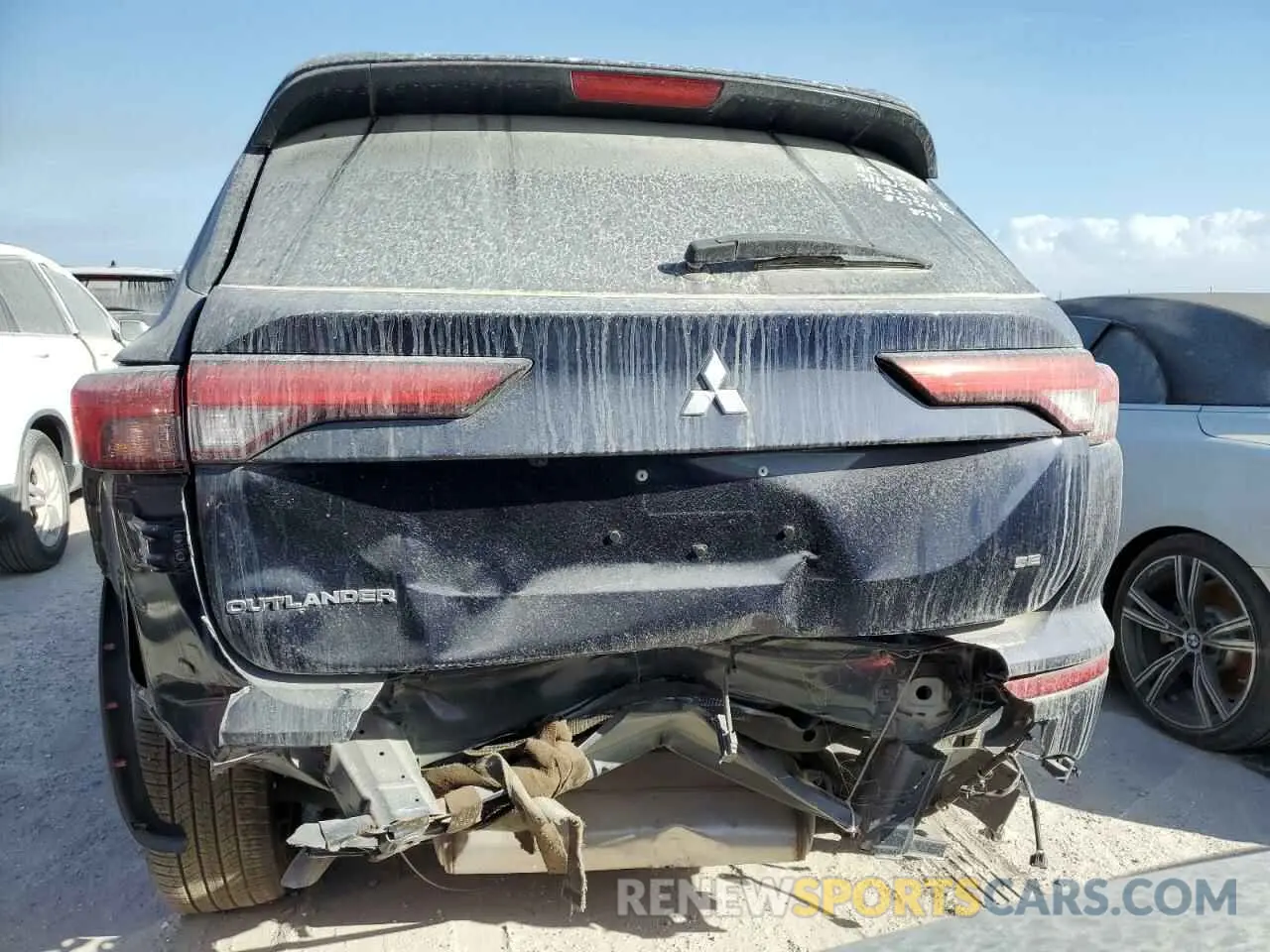 6 fotografías del automóvil dañado JA4J3UA81PZ058559 MITSUBISHI OUTLANDER 2023