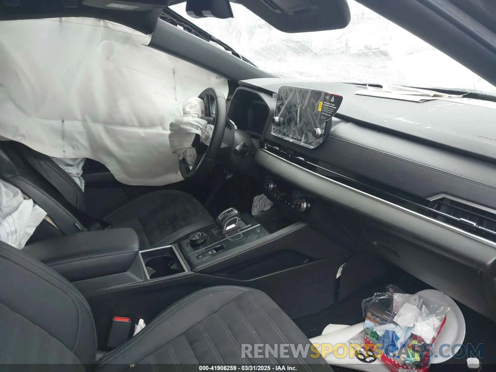 5 fotografías del automóvil dañado JA4J3UA82PZ023495 MITSUBISHI OUTLANDER 2023