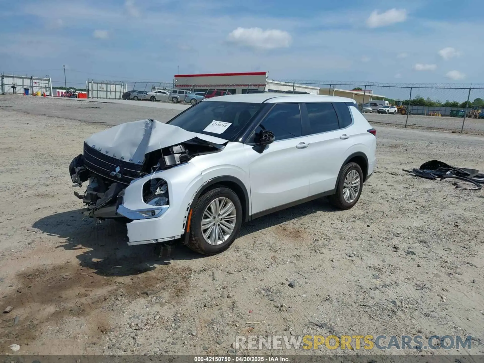 2 fotografías del automóvil dañado JA4J3UA82PZ025246 MITSUBISHI OUTLANDER 2023