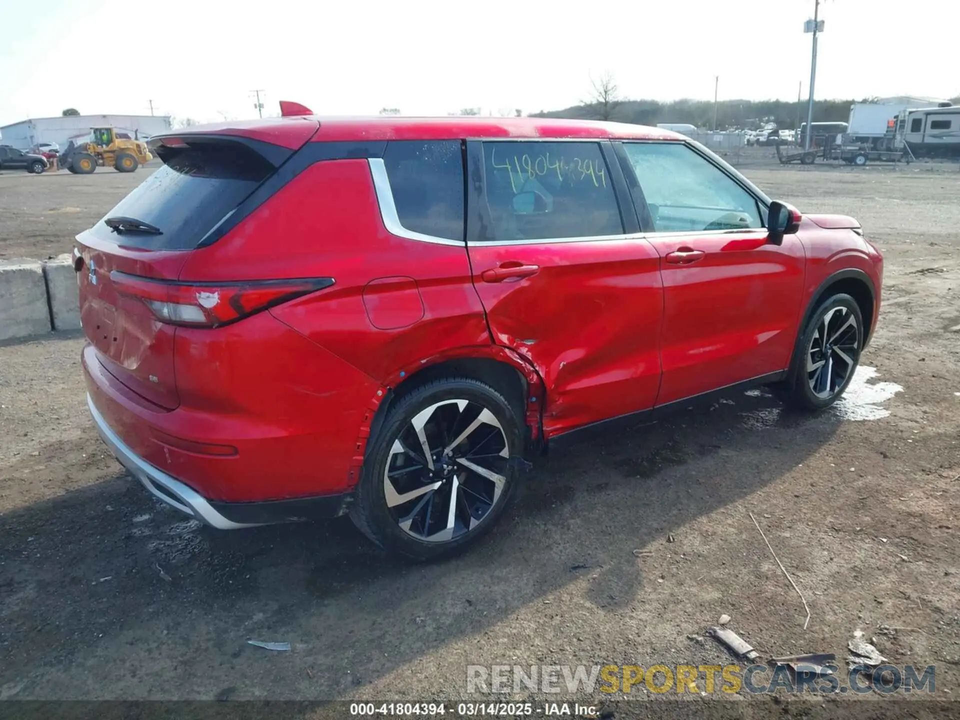 4 fotografías del automóvil dañado JA4J3UA82PZ052835 MITSUBISHI OUTLANDER 2023