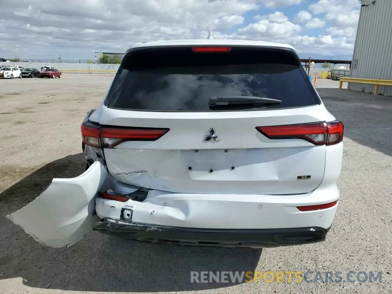 6 fotografías del automóvil dañado JA4J3UA83PZ019018 MITSUBISHI OUTLANDER 2023
