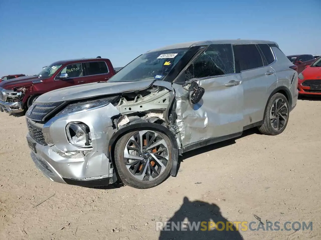 1 fotografías del automóvil dañado JA4J3UA83PZ042251 MITSUBISHI OUTLANDER 2023
