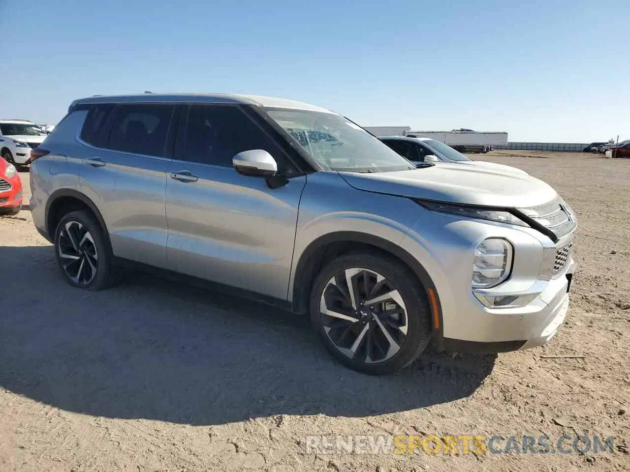 4 fotografías del automóvil dañado JA4J3UA83PZ042251 MITSUBISHI OUTLANDER 2023