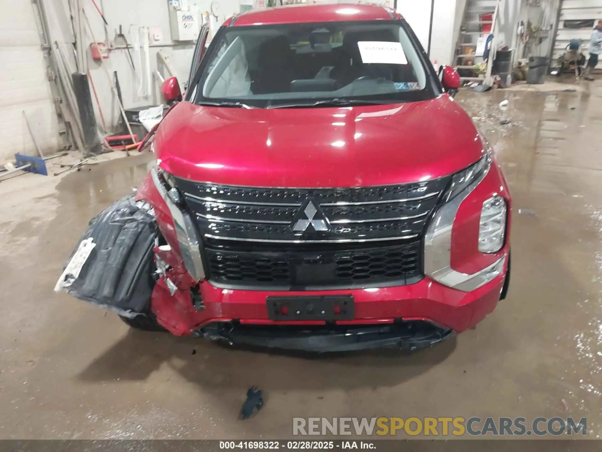 12 fotografías del automóvil dañado JA4J3UA84PZ031579 MITSUBISHI OUTLANDER 2023