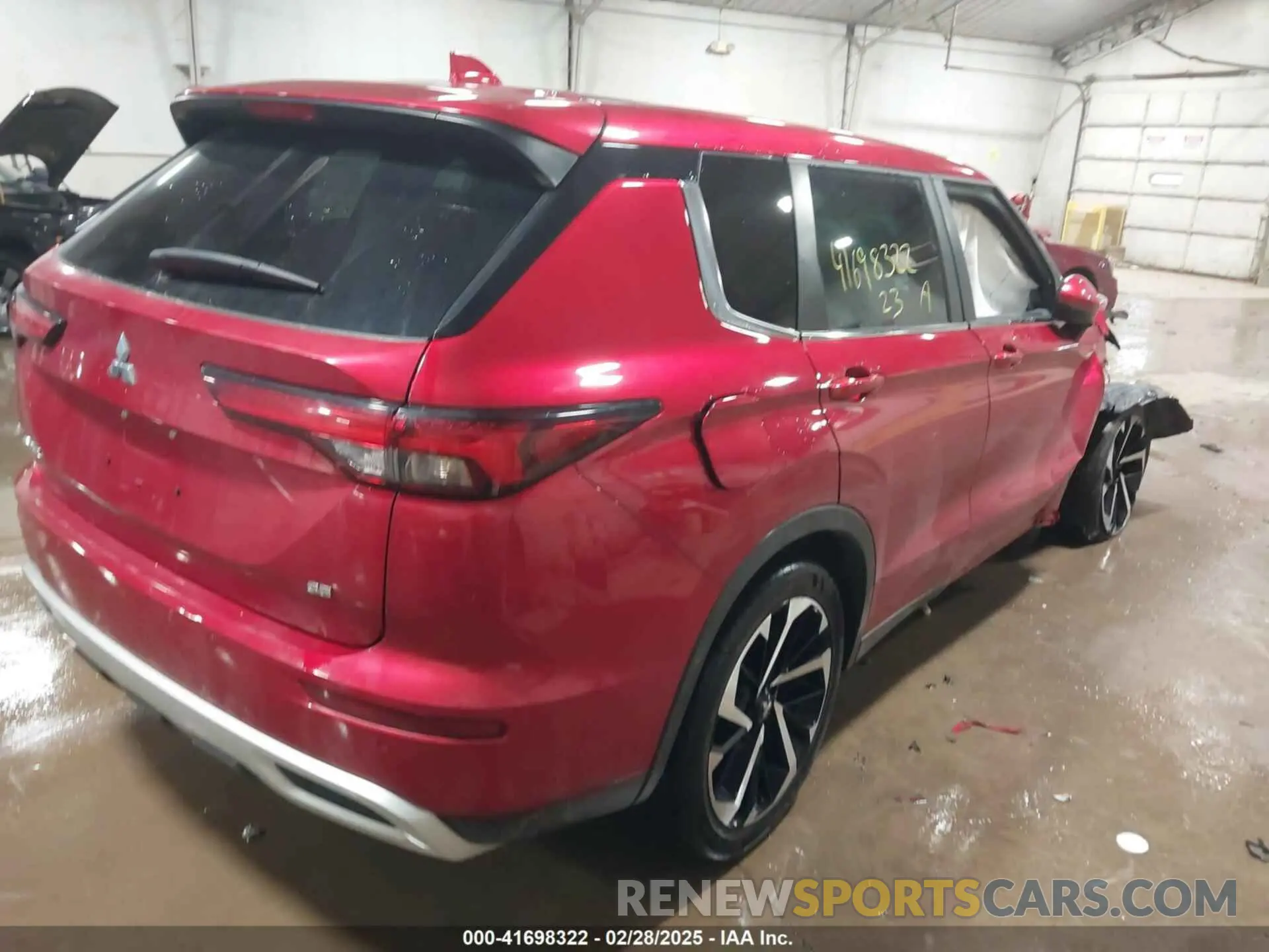 4 fotografías del automóvil dañado JA4J3UA84PZ031579 MITSUBISHI OUTLANDER 2023