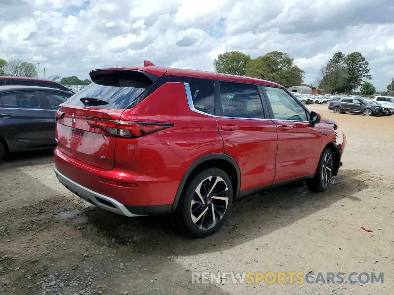 3 fotografías del automóvil dañado JA4J3UA84PZ033266 MITSUBISHI OUTLANDER 2023