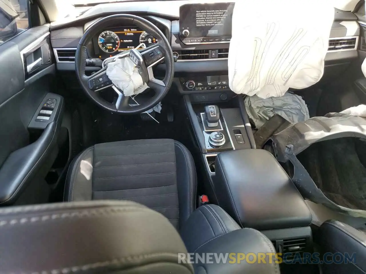 8 fotografías del automóvil dañado JA4J3UA84PZ047586 MITSUBISHI OUTLANDER 2023
