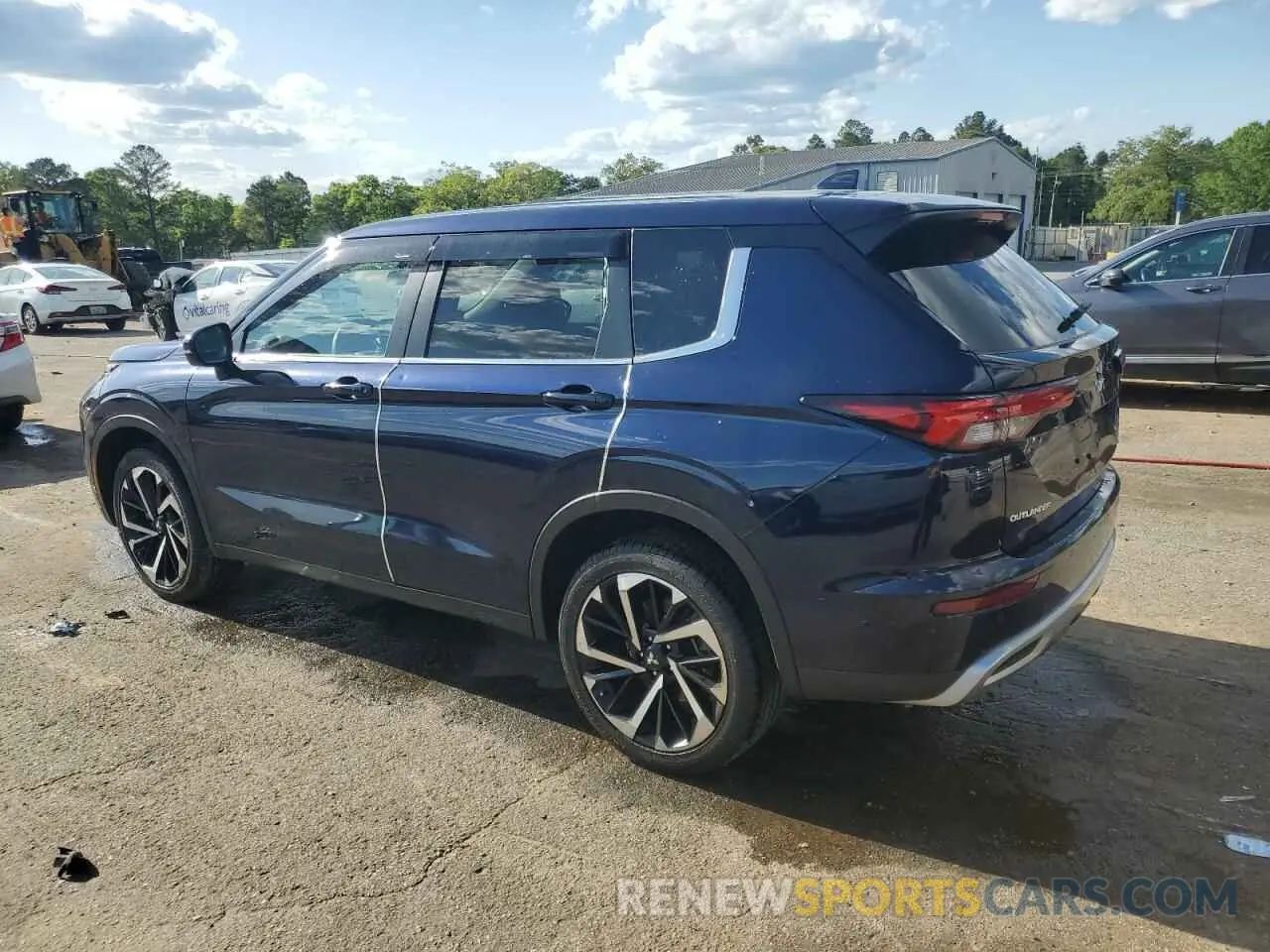 2 fotografías del automóvil dañado JA4J3UA84PZ056093 MITSUBISHI OUTLANDER 2023