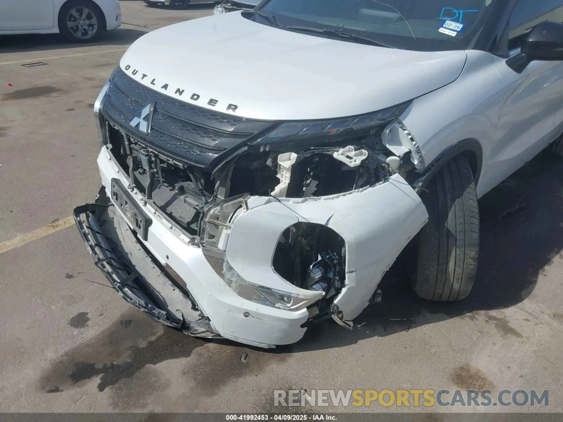6 fotografías del automóvil dañado JA4J3UA85PZ023796 MITSUBISHI OUTLANDER 2023