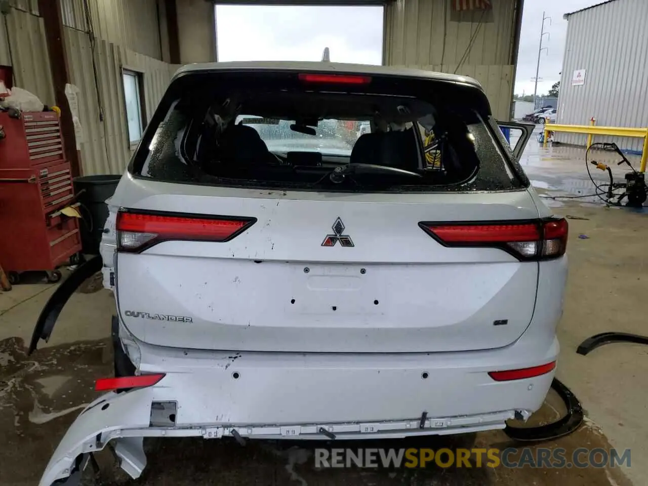 6 fotografías del automóvil dañado JA4J3UA85PZ024107 MITSUBISHI OUTLANDER 2023