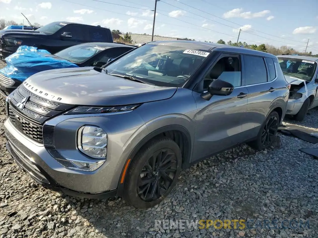 1 fotografías del automóvil dañado JA4J3UA87PZ024531 MITSUBISHI OUTLANDER 2023