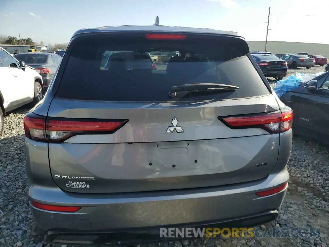 6 fotografías del automóvil dañado JA4J3UA87PZ024531 MITSUBISHI OUTLANDER 2023