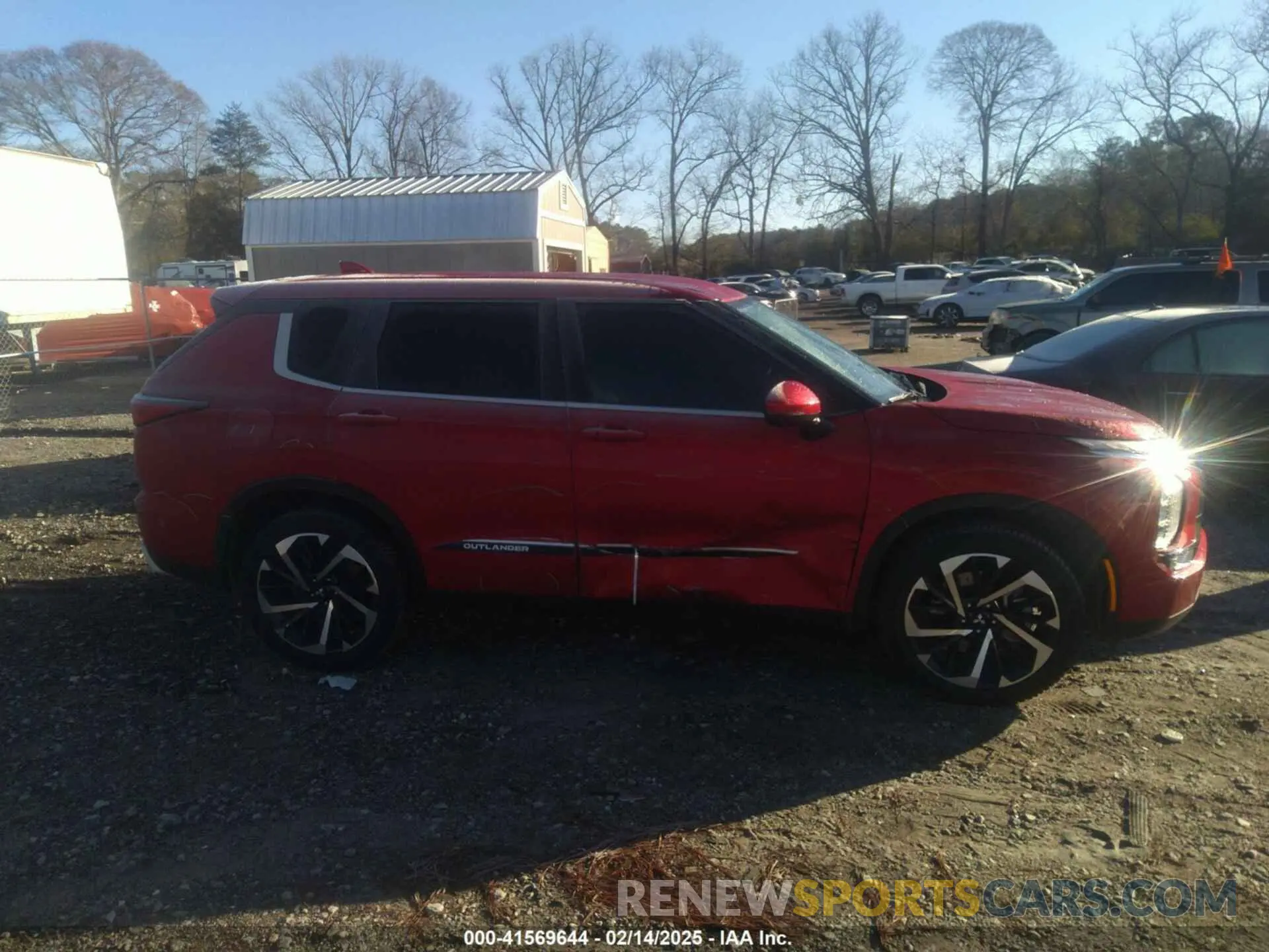 13 fotografías del automóvil dañado JA4J3UA87PZ045430 MITSUBISHI OUTLANDER 2023