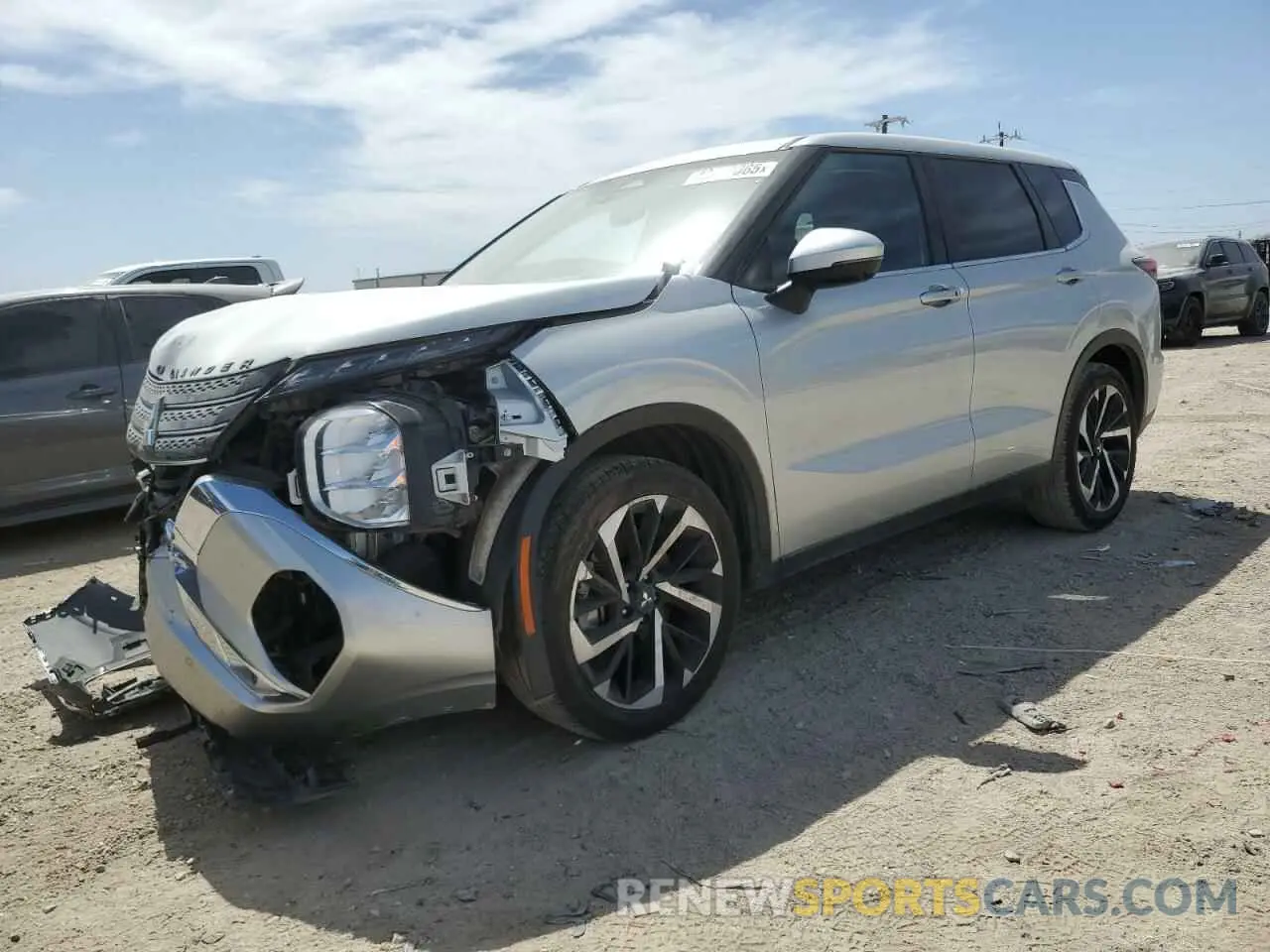 1 fotografías del automóvil dañado JA4J3UA87PZ057867 MITSUBISHI OUTLANDER 2023