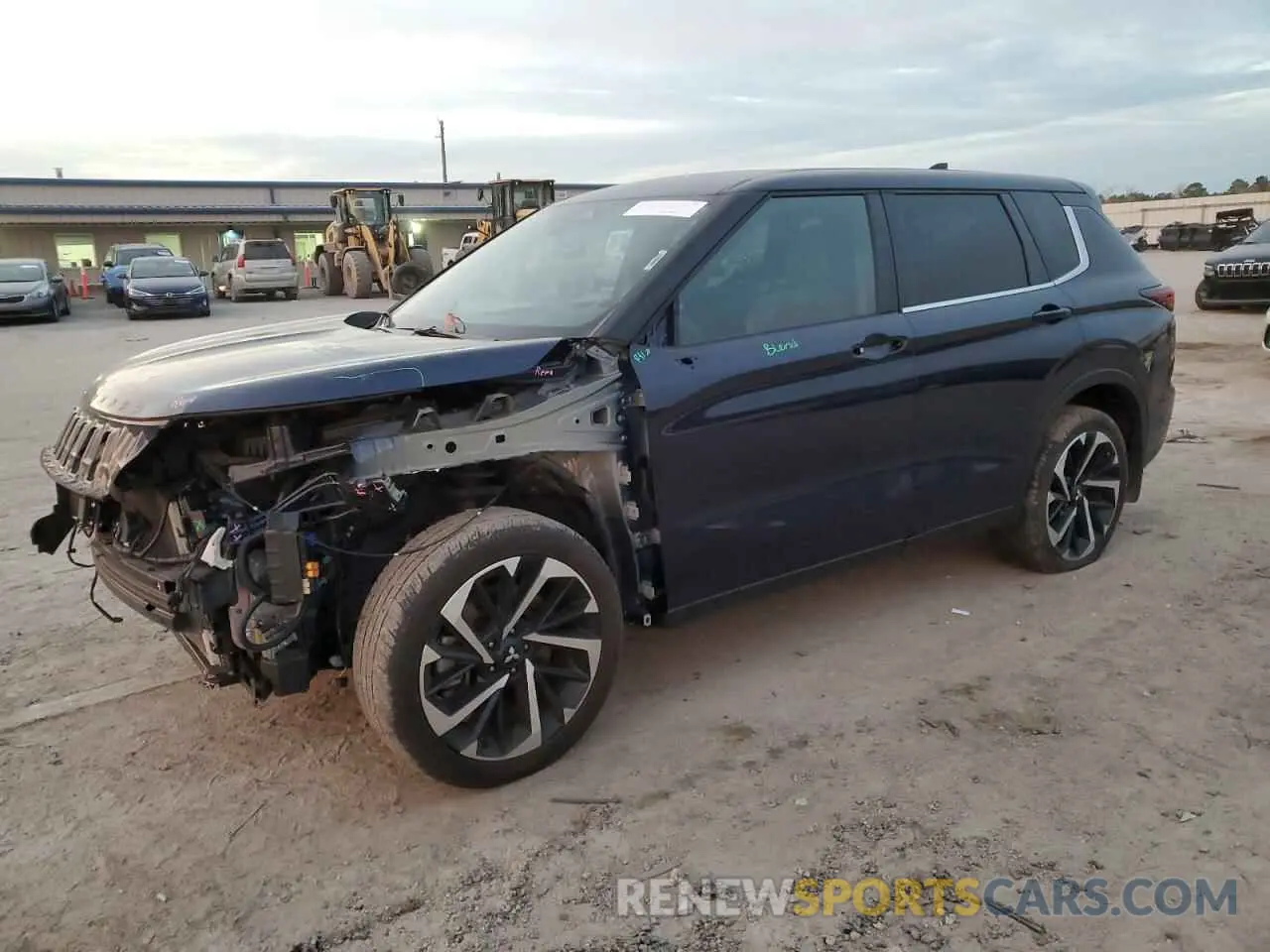 1 fotografías del automóvil dañado JA4J3UA88PZ022254 MITSUBISHI OUTLANDER 2023