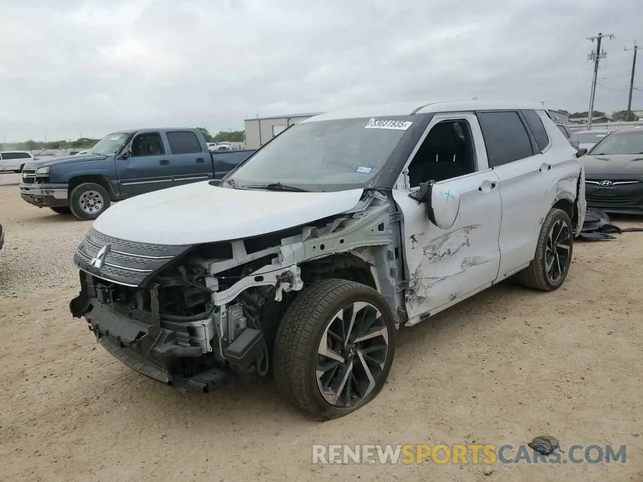 1 fotografías del automóvil dañado JA4J3UA89PZ024126 MITSUBISHI OUTLANDER 2023
