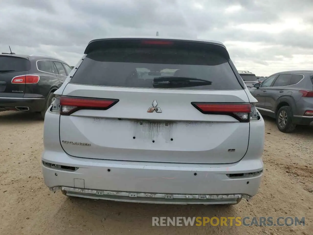 6 fotografías del automóvil dañado JA4J3UA89PZ024126 MITSUBISHI OUTLANDER 2023