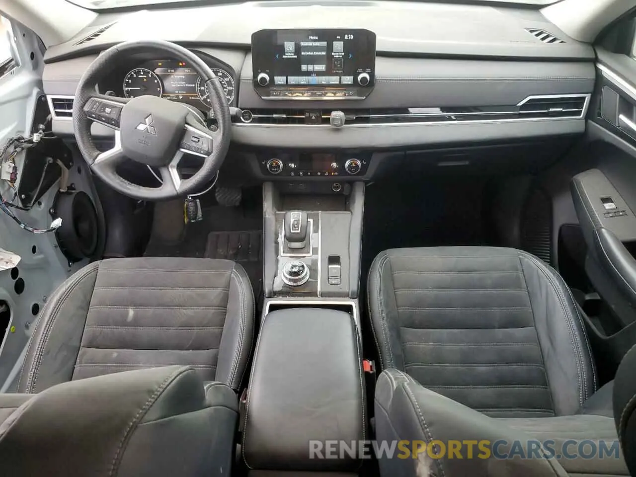 8 fotografías del automóvil dañado JA4J3UA89PZ024126 MITSUBISHI OUTLANDER 2023