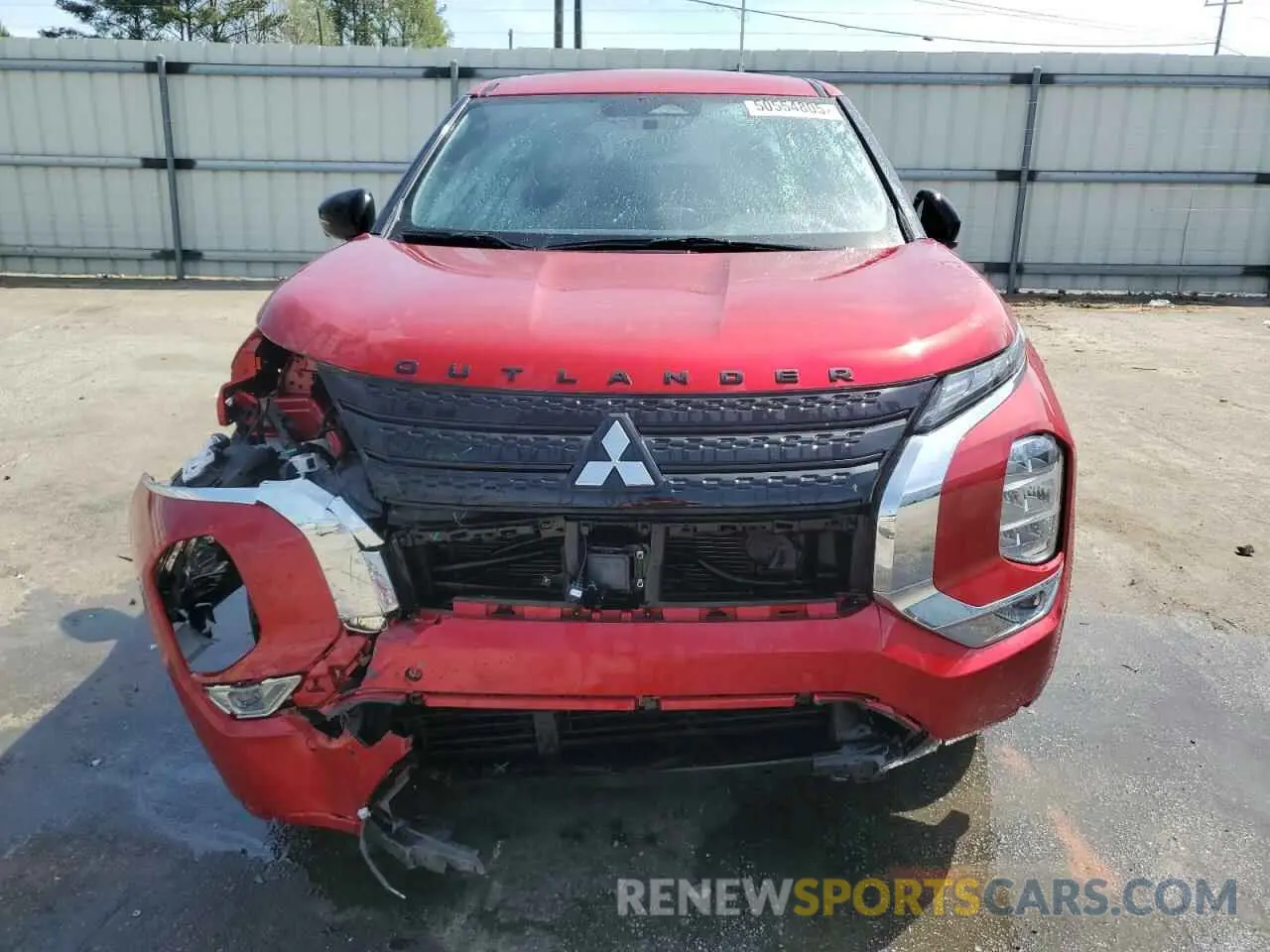 5 fotografías del automóvil dañado JA4J3UA89PZ048765 MITSUBISHI OUTLANDER 2023