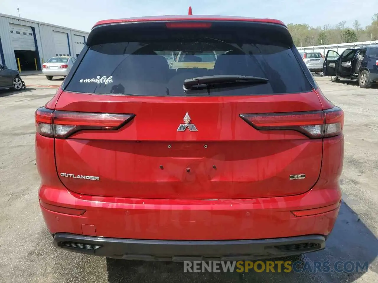 6 fotografías del automóvil dañado JA4J3UA89PZ048765 MITSUBISHI OUTLANDER 2023