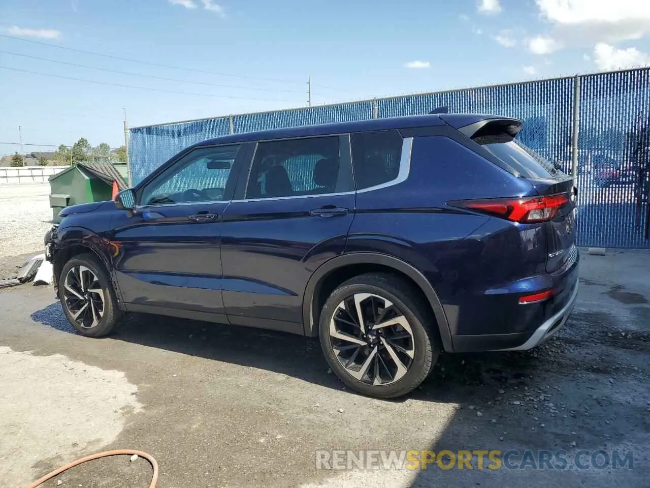 2 fotografías del automóvil dañado JA4J3UA8XPZ024202 MITSUBISHI OUTLANDER 2023
