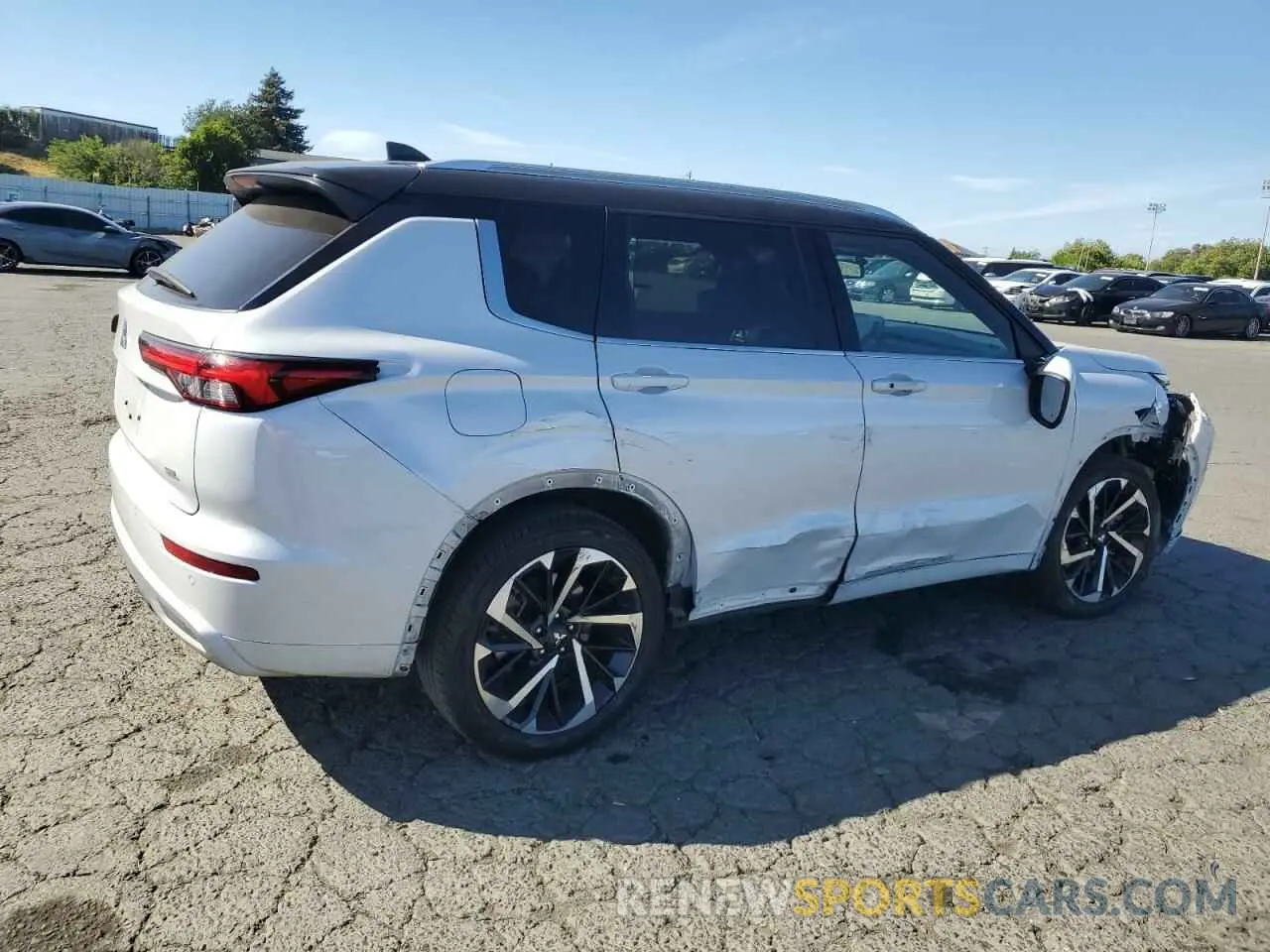 3 fotografías del automóvil dañado JA4J3VA82PZ041095 MITSUBISHI OUTLANDER 2023